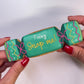 Personalised Christmas Cracker Letterbox Iced Cookie