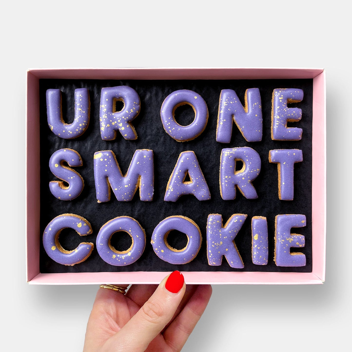 Smart Cookie Letterbox Message Cookies - Baked by Steph