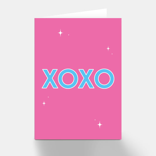 XOXO Greeting Card