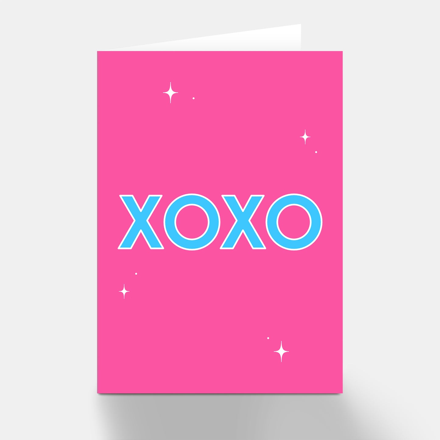XOXO Greeting Card
