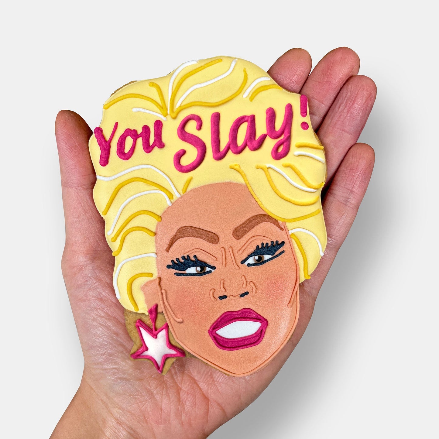 You Slay! Letterbox Cookie - Baked by Steph