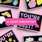 Cookie Letterbox 12 Month Subscription